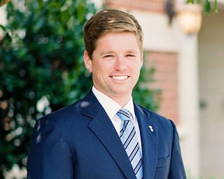 Headshot of Clarke Walker, Southern First banker.