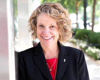 Headshot of June Carlson Platz, Southern First banker.