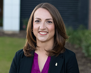 Headshot of Southern First Director of Marketing, Marisa Stephens.