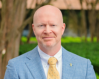 Headshot of Southern First Banker, Matthew Newton.