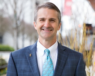 Headshot of Michael Hopton, Southern First banker.