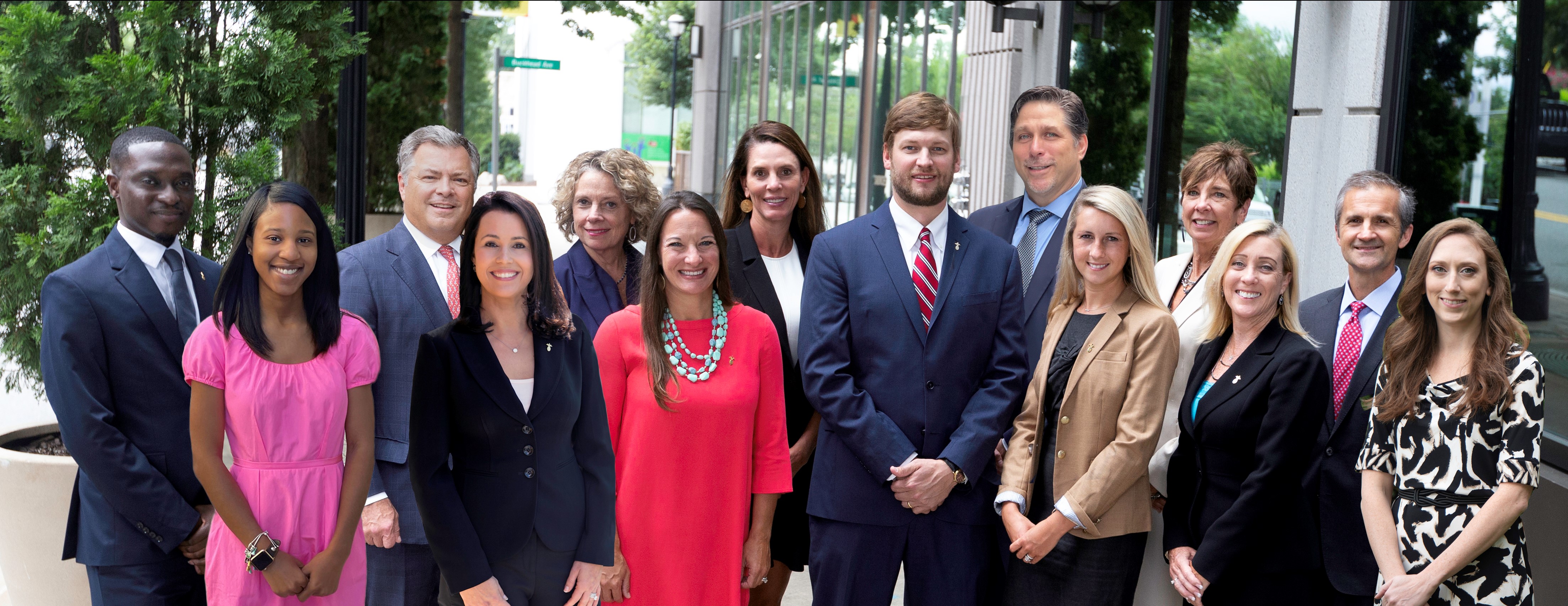 Group photo of Atlanta Southern First bankers.