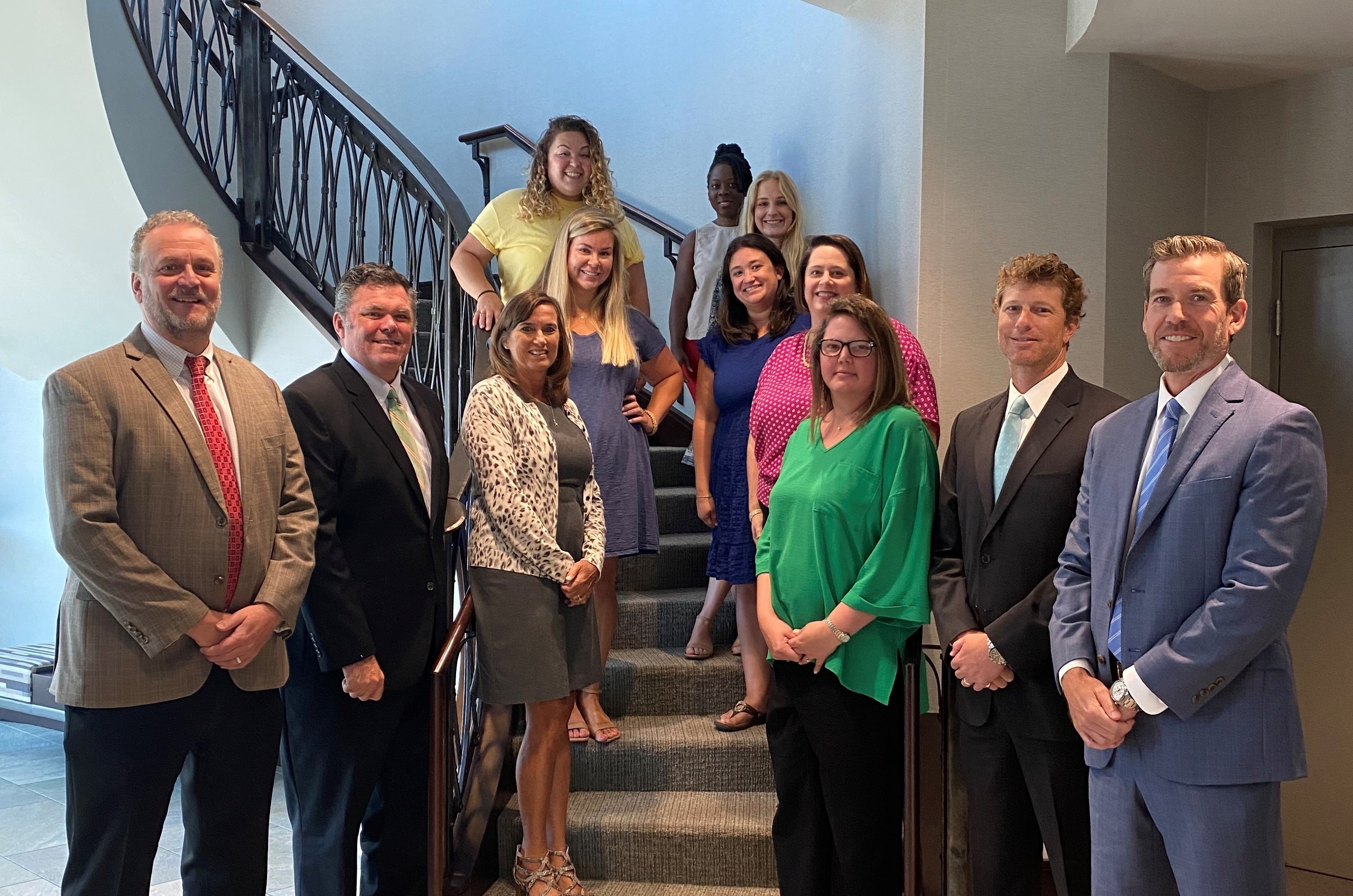 Group photo of our Charleston bankers.