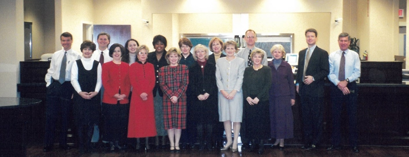 Greenville First's staff after the move to 100 Verdae Boulevard in Greenville.